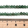 Natural Green Strawberry Quartz Beads Strands G-D340-A03-3mm-5