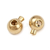 Brass Crimp Beads KK-P310-21B-G-2