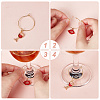 24Pcs 12 Style Alloy Enamel & Rhinestone & ABS Plastic Imitation Pearl Wine Glass Charms AJEW-AB00050-4