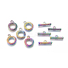 Ion Plating(IP) 304 Stainless Steel Toggle Clasps STAS-F241-08-M-1