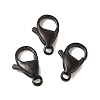 Ion Plating(IP) 304 Stainless Steel Lobster Claw Clasps STAS-AB09-B-1