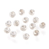 Electroplated Non-magnetic Synthetic Hematite Beads Strands G-M359-03S-3