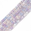 Electroplate Glass Beads Strands X-EGLA-S192-001A-B11-1