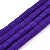 Handmade Polymer Clay Beads Strands CLAY-T021-02P-1
