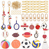 DIY Keychains Kits DIY-BM0002-09-1
