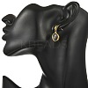 304 Stainless Steel Dangle Stud Earring for Women EJEW-JE07347-2