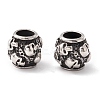 304 Stainless Steel European Beads STAS-M298-25AS-2