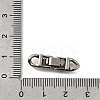 304 Stainless Steel Fold Over Clasps STAS-M119-05P-04-3