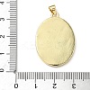 Brass Micro Pave Cubic Zirconia Pendants KK-Q068-33B-G-3