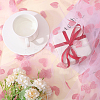 Heart Shapes Nylon Fiber Embroidery Lace Cloth Fabric DIY-WH0588-91B-5
