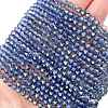 Transparent Electroplate Glass Beads Strands EGLA-A039-T3mm-UA10-1