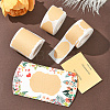 3 Rolls 3 Styles 600Pcs Kraft Paper Label Sticker DIY-BBC0002-68-5