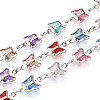 Handmade Brass Butterfly Link Chains CHC-N024-06P-1