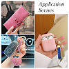 11Pcs 11 Colors Alloy Rhinestone Keychain Findings FIND-BT0001-38B-9