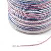 12 Rolls 12 Colors Polyester Cord OCOR-L046-B01-4