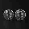 Handmade Two Holes Blown Glass Globe Beads FIND-WH0104-03E-1