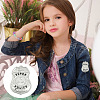 8Pcs Iron Alloy Badge Brooches JEWB-MA0001-03-5