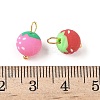 Handmade Polymer Clay Pendants CLAY-I012-01G-3