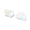 Gradient Color Transparent Acrylic Beads OACR-M023-05J-2