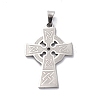 Non-Tarnish 201 Stainless Steel Pendants LS-STAS-C062-10P-1
