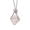 304 Stainless Steel Macrame Pouch Empty Stone Holder Necklace Making NJEW-JN05238-01-4
