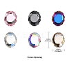 Flat Back K9 Glass Rhinestone Cabochons MRMJ-YW0001-064B-3