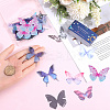 70pcs 7 colors Fibre Tulle Ornament Accessories FIND-SC0005-77-3