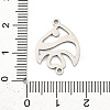Non-Tarnish 201 Stainless Steel Connector Charms STAS-N103-435#-P-3
