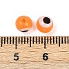 Luminous & Printed Opaque Acrylic Beads LACR-G050-01G-6