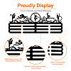 Fashion Iron Medal Hanger Holder Display Wall Rack ODIS-WH0021-268-5