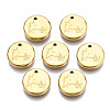 316 Surgical Stainless Steel Charms STAS-S116-418L-G-1