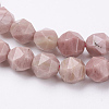 Natural Rhodonite Beads Strands G-J376-64-6mm-3