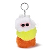 Cute Plush Cloth Worm Doll Pendant Keychains LS-KEYC-P014-B06-1