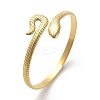 Golden 304 Stainless Steel Cuff Bangle for Women BJEW-C050-02B-G-1