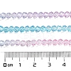 Transparent Painted Glass Beads Strands DGLA-A034-T4mm-A22-3