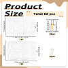 2Pcs 2 Styles DIY Silicone Star Moon Molds Pendants Making Kits DIY-LP0004-53-2