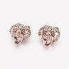 Tibetan Style Alloy Beads TIBEB-L002-06ARG-1