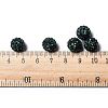 Pave Disco Ball Beads X1-RB-A130-10mm-19-3
