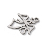 201 Stainless Steel Pendants STAS-S157-01E-P-2