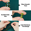 30Pcs 3 Styles Dyed & Heated Glass Beads GLAA-HS0001-21-4