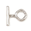Brass Toggle Clasps KK-G548-41P-02-1