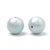 Spray Painted Style Acrylic Beads MACR-T010-8mm-02-2