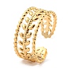 Ion Plating(IP) 304 Stainless Steel Finger Rings X-RJEW-L102-27G-3