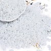 Opaque Colours Luster Glass Seed Beads SEED-K010-04D-1