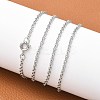 316 Stainless Steel Cable Chain Necklaces X-NJEW-JN01047-04-4