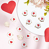 100Pcs Alloy Enamel Pendants ENAM-GO0001-03-4