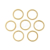Rack Plating Brass Linking Rings KK-P286-01B-G-1