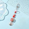Handmade Polymer Clay & Acrylic & Resin & Glass Pendant Decorations KEYC-FS00037-06-3
