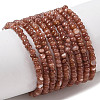 Natural Freshwater Shell Beads Strands SHEL-P017-01A-15-1
