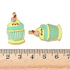 304 Stainless Steel Enamel Pendants STAS-I346-13G-01-3